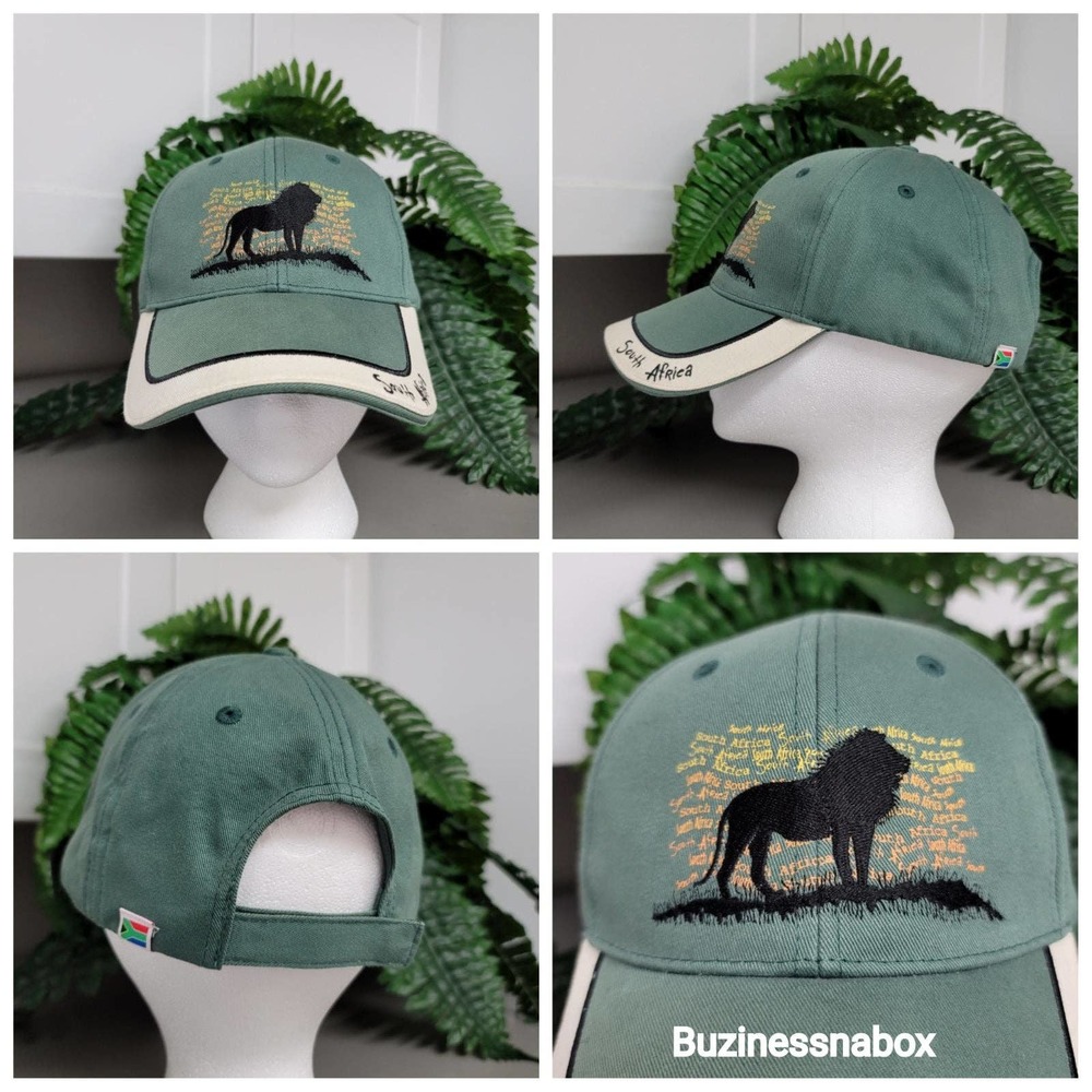 Vtg South Africa Lion Hat